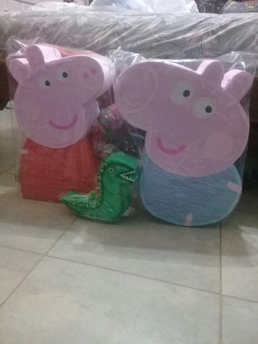 Piñata Peppa Y George  Pig 