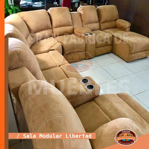 Imagen 2 de 6 de Sala Esquinera Modular Modelo Libertad
