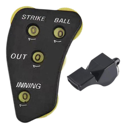 Béisbol Umpire De Béisbol Basal Balls Strike Outs Entradas