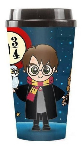 Copo Térmico Filme Funny Personagens Harry Potter 480ml