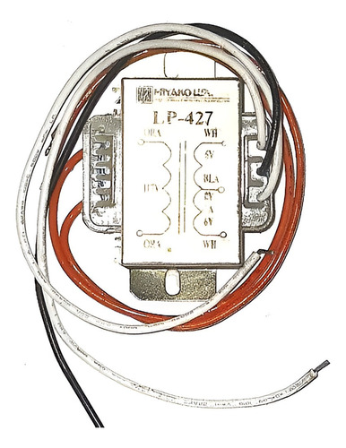 Transformador Miyako Usa Ac: 110v A 12v (6v + 6v) 1 Amp