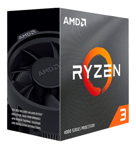 Procesador Amd Ryzen 3 4100 3.80ghz Am4 L3 Cache 4mb