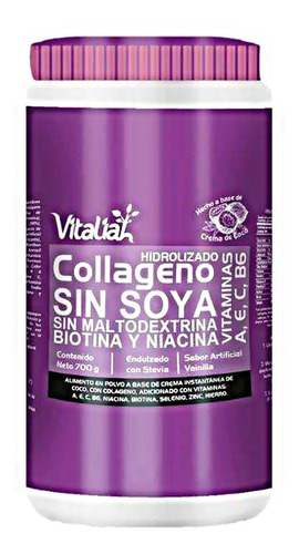 Colageno Hidrolizado 700gr Biotina Artritis Batidos Vitamina