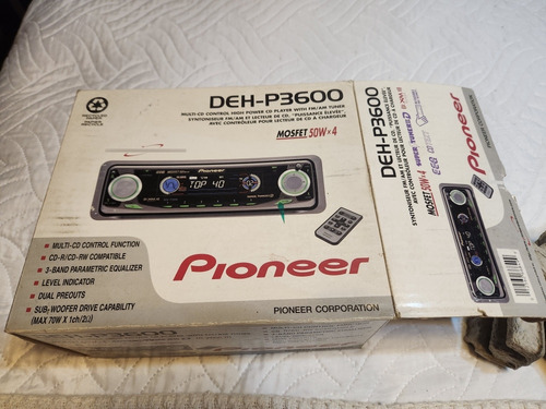 Radio Pionner Deh-3600