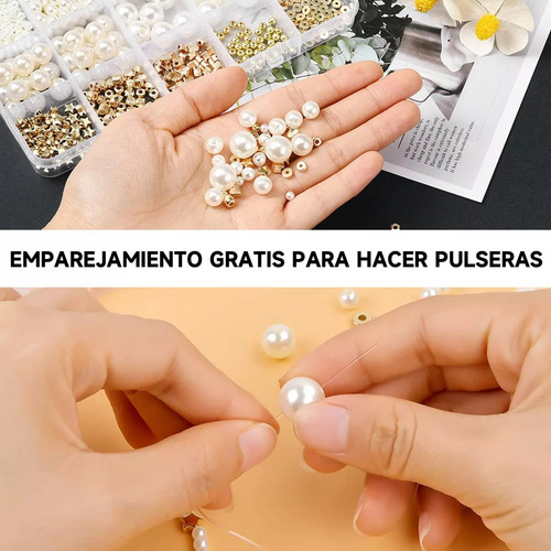 Juego De Abalorios, 720 Unidades, 15 Cuadrículas, Accesorios