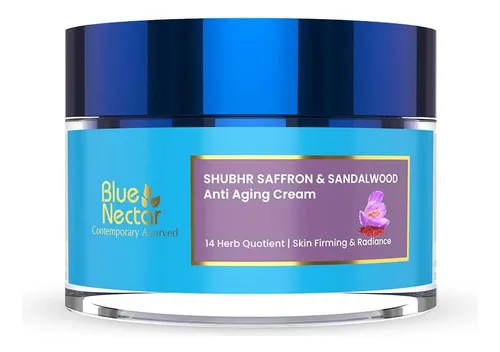 comprar Creme Facial Hidratante Blue Nectar, Creme Ayurvédico Anti-r