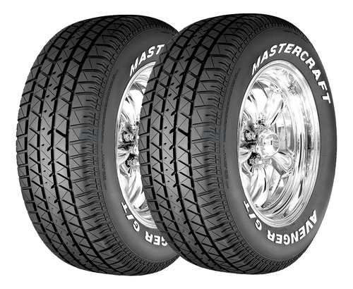 Jogo 2 Pneus Mastercraft 295/50r15 105s Avenger G/t - Wl