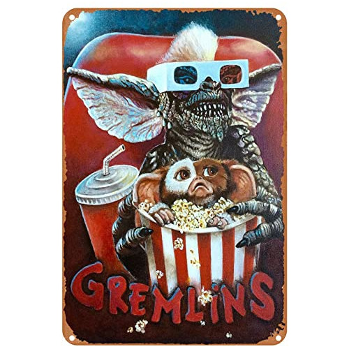 Póster De Gremlins, Decoración De Película De Terror...