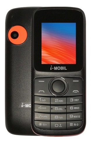 Celular I-mobil Im19 Color Negro/naranja Red 3g Barra