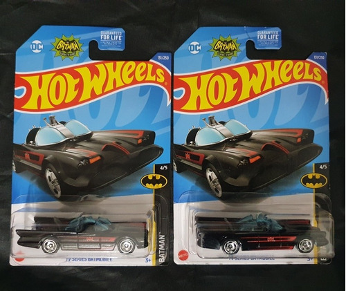 Hot Wheels Batmobile Batman Escala 1:64 Mattel