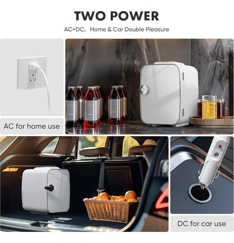Mini Refrigerador Para Maquillaje Capacidad De 4 Litros