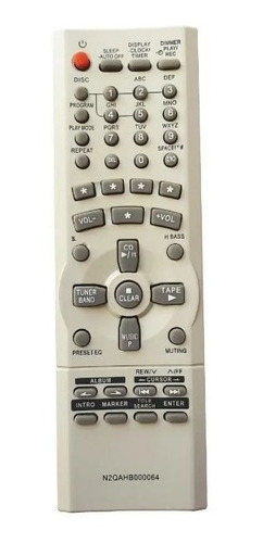 Control Remoto Equipo De Sonido Panasonic + Forro + Pilas