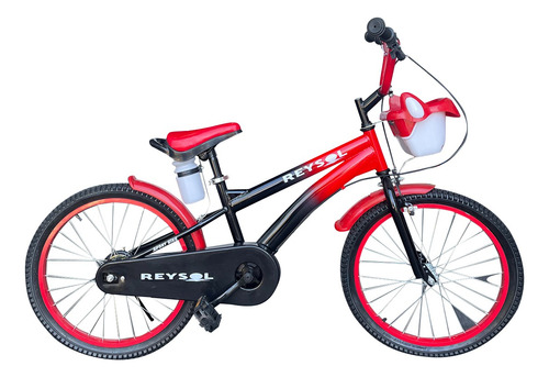 Bicicleta Infantil Rodado 20 Con Cubre Cadena Segura Barril