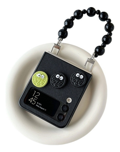 Para Funda Perro Globo Negro Para Oppo Find N3/n2 Flip /