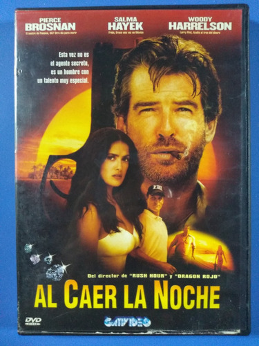 Pelicula Al Caer La Noche Pierce Brosnam Dvd Original Usado 