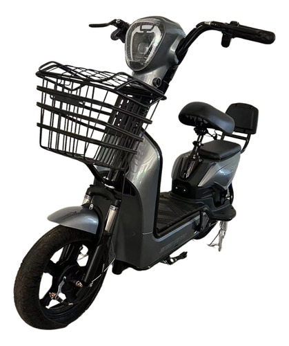 Bicicleta Eléctrica Goes Motors Gogo Moto Color Gris 48v
