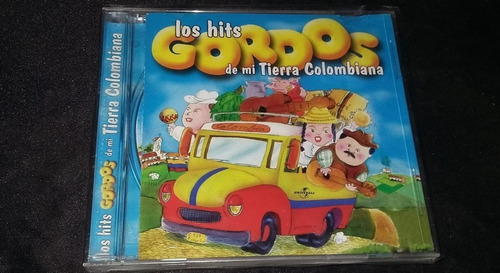 Los Hits Gordos De Mi Tierra Colombiana Cd Colombiana