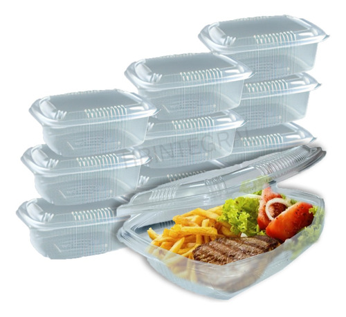 Bandeja 105 Con Tapa Bisagra Microondas Calidad Sup X50u