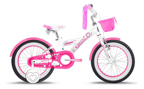 Bicicleta Cross Build My Bike R16 1v Benotto Niña