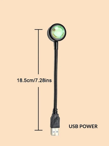 Lámpara Proyector Atardecer Usb