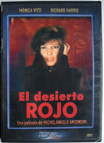 Dvd - El Desierto Rojo - Antonioni - Monica Vitti - Perfil