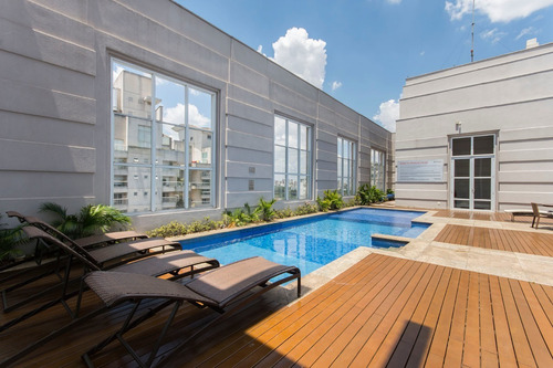 Imagem 1 de 30 de Apartamento 1 Vaga / 1 Dormitório / 1 Suíte , Mobiliado, Para Locação, Vila Nova Conceição, São Paulo, Sp Venha Conferir ! Não Perca Tempo!! - Sp - Ap3361_sales