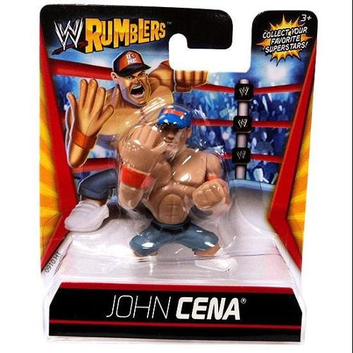 Figura De Acción Mini John Cena Wwe Wrestling Rumblers