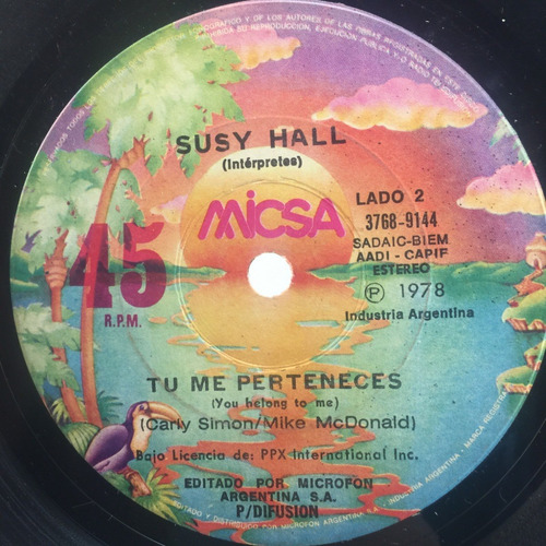 Susy Hall - Take A Chance On Me - Simple 7 