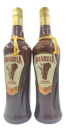 Amarula 750 Ml Original Kit Com 2 Unidades