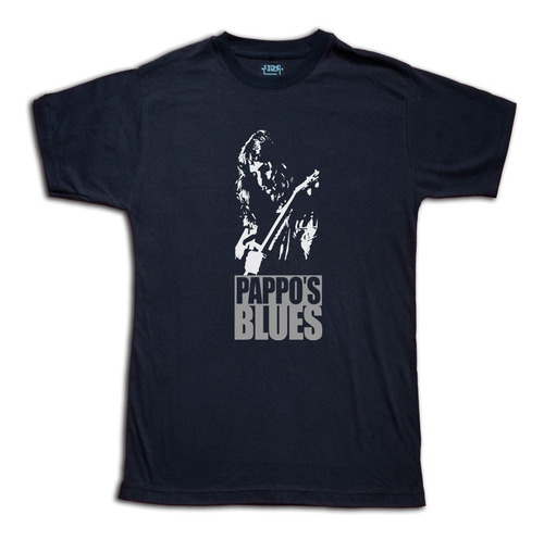 Remeras Pappo´s Blues Rock Hombre Mujer Talles Riff Viticus