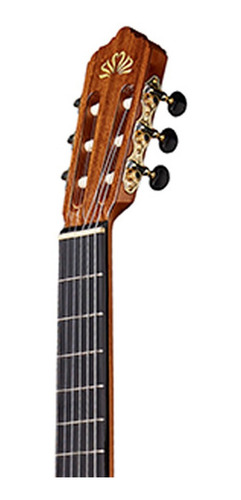 Guitarra criolla clásica La Alpujarra 100K para diestros ébano brillante