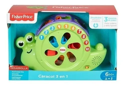 Fisher Price Caracol 3 En 1