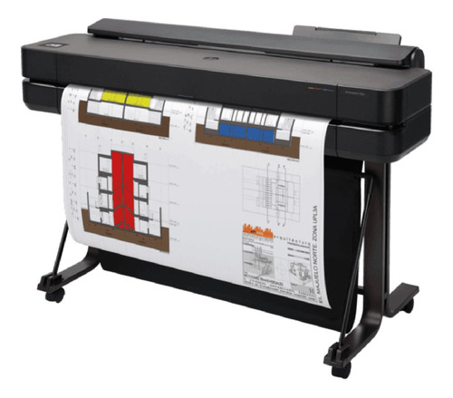 Impresora Hp Designjet T650 Ploter Conexión Wifi Color 91cm