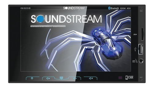 Autoestéreo Pantalla Soundstream 6.2 Vm-622hb Android Phone