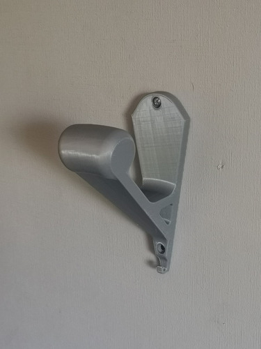 Colgador / Soporte De Pared Para Casco Y Llave De Moto