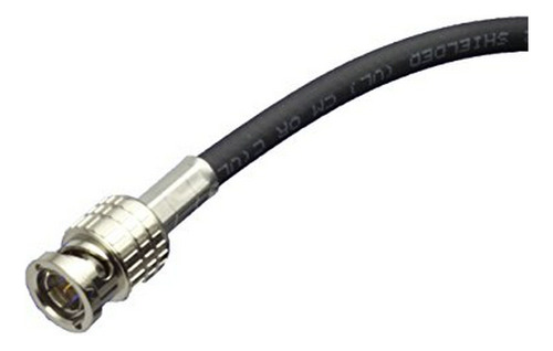 25 foot Negro Bjc High-flex 3 g/6g Hd Sdi Patch Cable, Bnc A