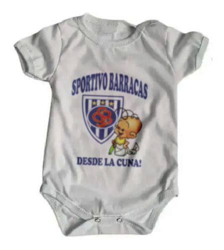 Body Bebe Blanco Oaky Sportivo Barracas