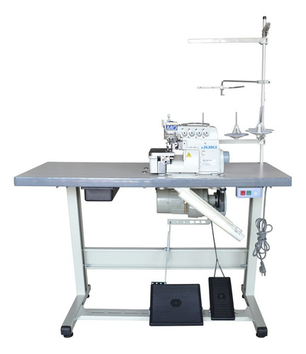 Imagen 2 de 6 de Overlock De 4 Hilos Juki Con Motor De Clutch - Mo6814s