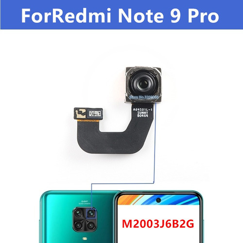 Camara Trasera Xiaomi Redmi Note 9 Pro Version A64s01l-1