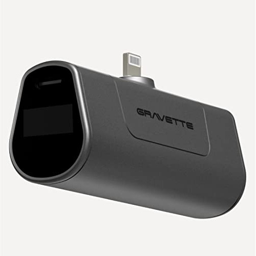 Gravette Mini Boost Small Power Bank For iPhone With Built I
