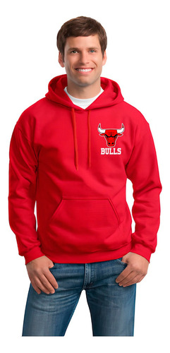 Buzo Hoodie Capota Deportivo Bull Baloncesto Eeuu Chicago