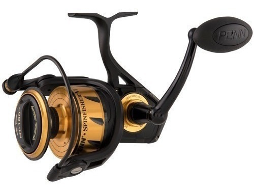 Carrete Pesca Spinning Spinfisher Vi 7500 Penn - Ssvi7500 Color Negro/oro