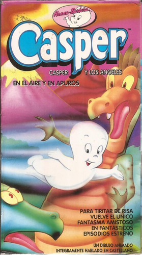 Casper Y Los Angeles Vhs En El Aire Y En Apuros Dibujos