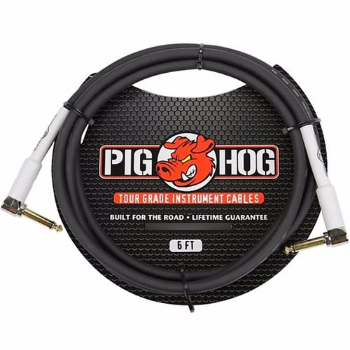 Pig Hog Ph6rr Cable Para Guitarra O Bajo 1.80 Metros Angular