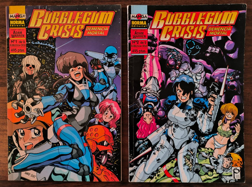 Bubblegum Crisis - Historia Completa - Manga Color - Norma (Usado)