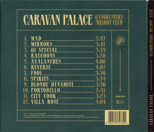 Cd Gangbusters Melody Club (caravan Palace) Estándar