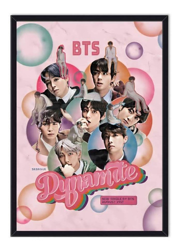 Cuadro Decorativo Poster Bts - Kpop