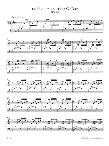 J.s. Bach: Das Wohltemperierte Klavier 1 / El Clave Bien Tem