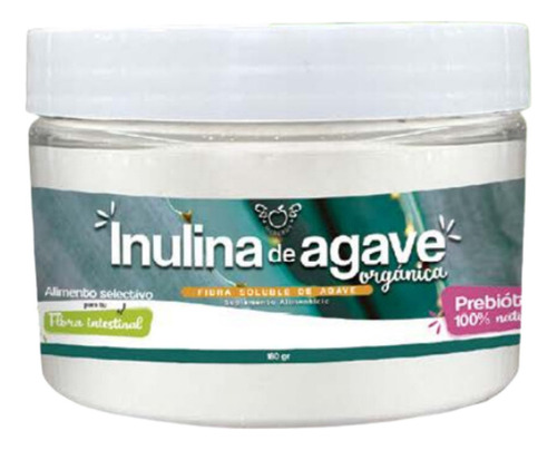 Inulina De Agave Orgánica Prebiótico Flora Intestinal Sabor Sin Sabor