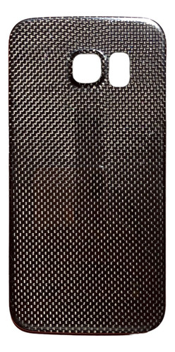 Case Forro Estuche 100% Fibra De Carbon Para Galaxy S6